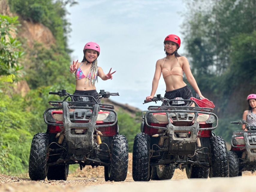 Krabi: ATV adventure and extreme - Safety gear, water, fruit, and wet weather