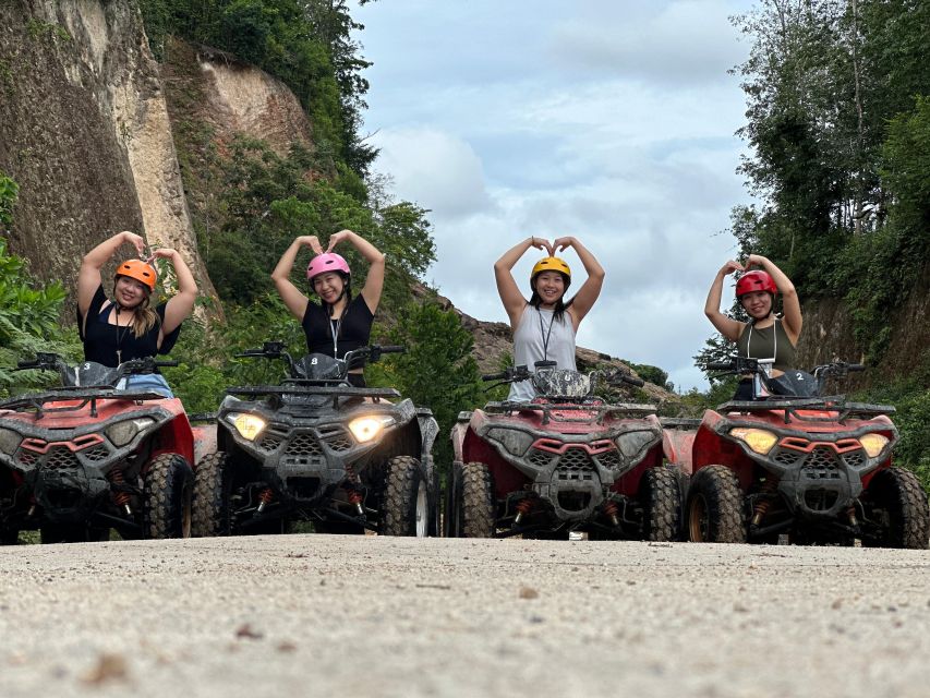 Krabi ATV adventure drive 30mins - Riding an ATV through Krabi’s trees