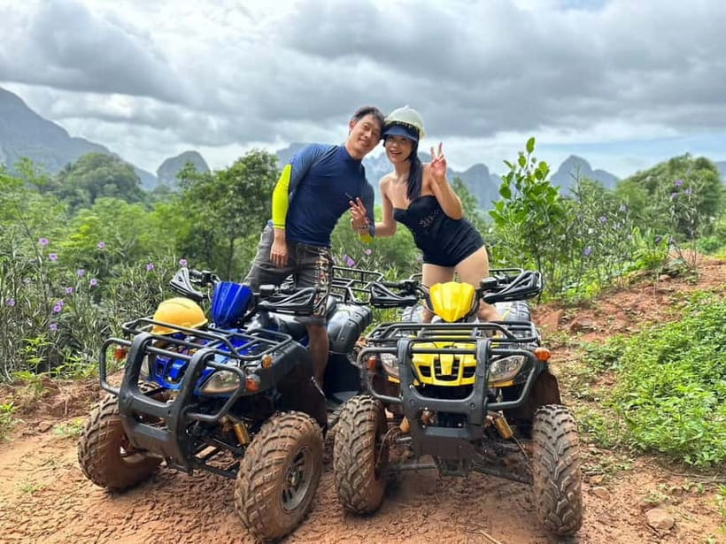 Krabi: ATV Adventure Through Nature - From Aonang hotel pickup to the ATV base