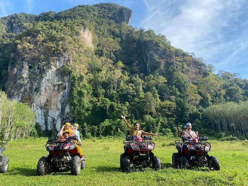 Krabi ATV Extreme Experience with Transfer and Adventure - Solo ATV or shared ride