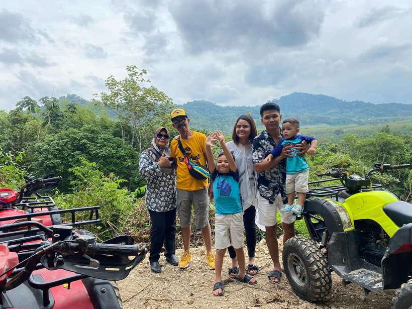Krabi ATV Extreme Experience with Transfer and Adventure - Water, fruit, and the small comforts
