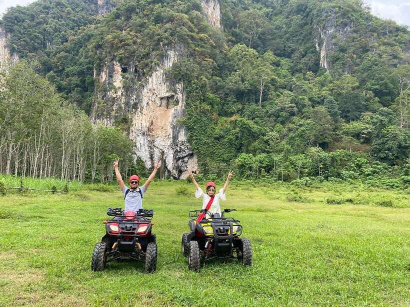 Krabi ATV Extreme Experience with Transfer and Adventure - Who will enjoy this most