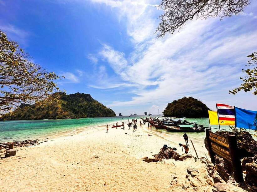Krabi:Day Trip 4 Islands by Premium Longtail Boat with Lunch - Language, food, and cancellation flexibility