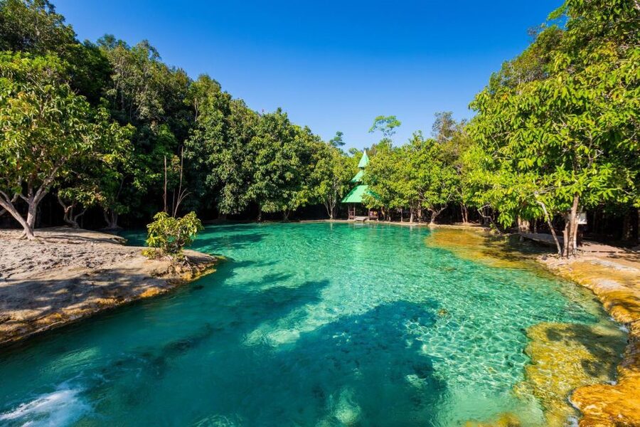 Krabi: Emerald Pool and Hot Springs Waterfall Half-Day Trip - A rainforest outing built around two kinds of water