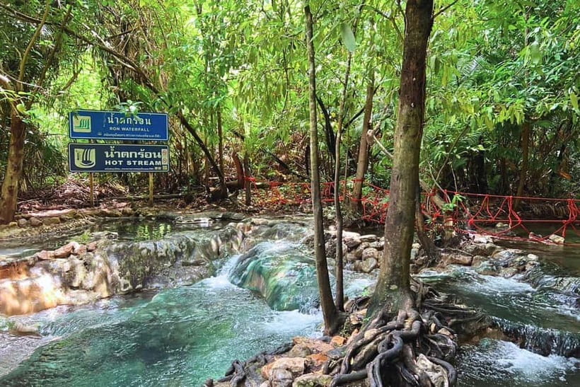 Krabi: Emerald Pool, Hot Springs, and Kayaking Tour - Thai buffet lunch between the main stops