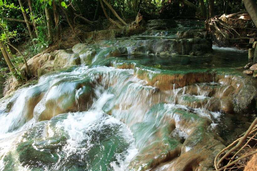 Krabi: Emerald Pool, Hot Waterfall, & Tiger Cave Temple Tour - Emerald Pool: choose your walk before your swim