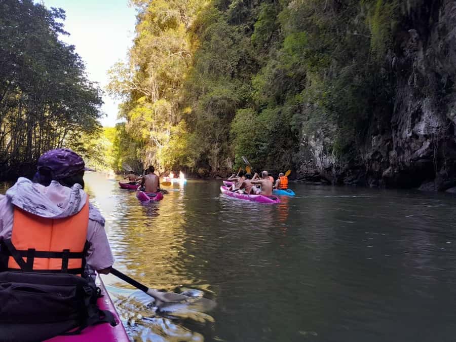 Krabi: Half-Day Kayak Adventure at Ao Thalane - What the guides add to the experience