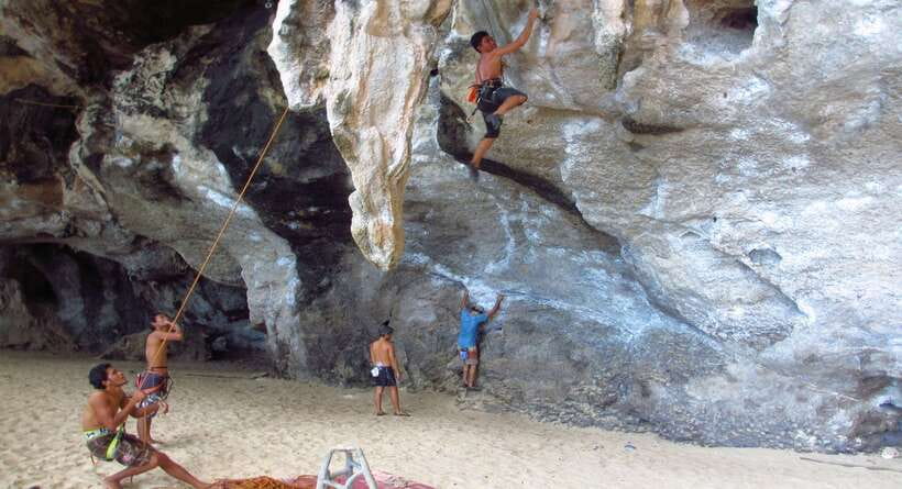 Krabi: Half-Day Rock Climbing Introduction at Railay Beach - How much climbing fits into four hours