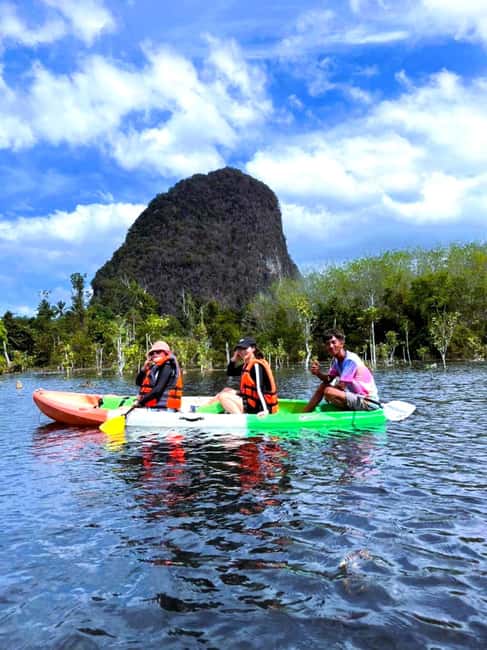 Krabi: Hidden Mirror Lake Kayak, Swim & Easy Nature Activity - Key points at a glance