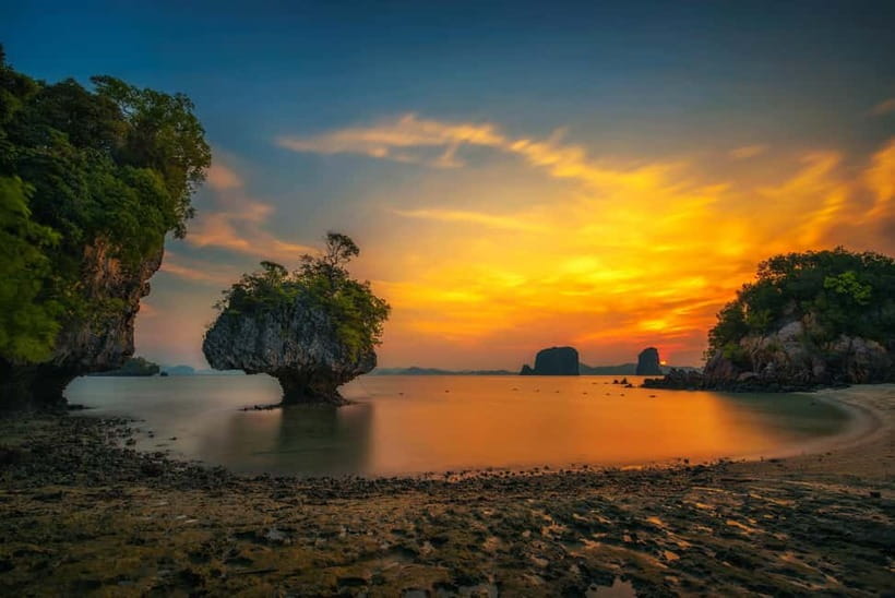 Krabi: Hong Island & Ko Pak Bia Tour with Sunset Dinner - Hong Island gives you the big Krabi scene