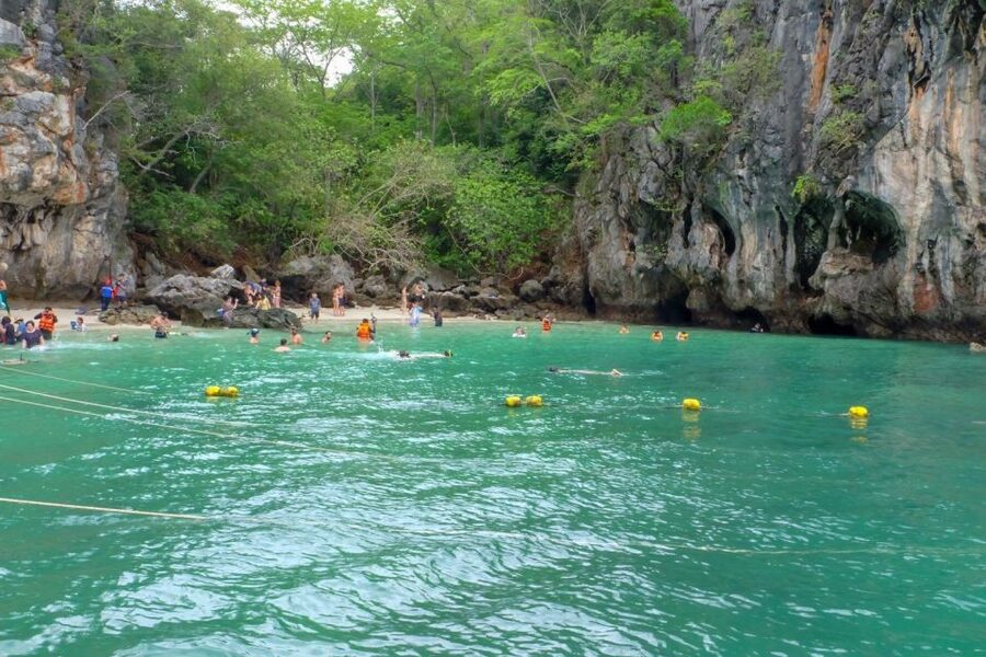 Krabi: Hong Islands Day Tour by Longtail Boat - The route from Krabi to the Hong Islands
