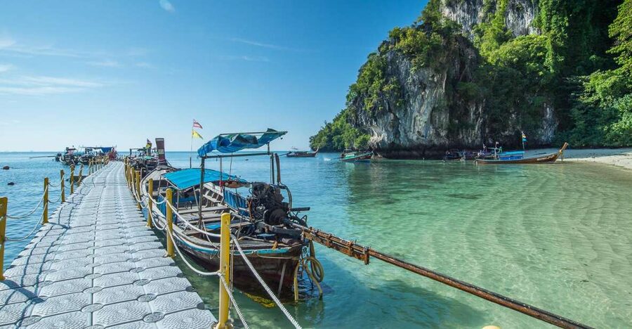 Krabi: Hong Islands Snorkeling with Lunch by Longtail Boat - Koh Pakbia and its low-tide sandbars