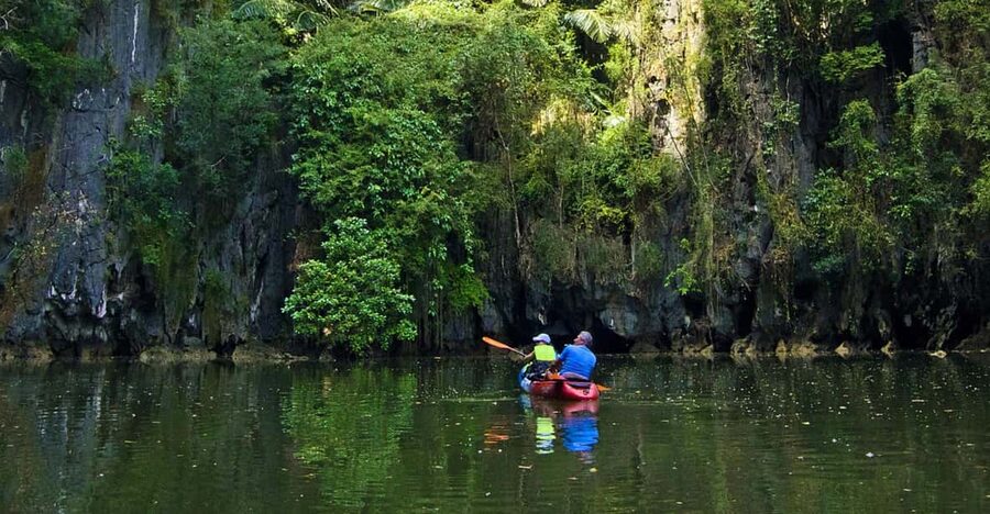 Krabi: Kayak Adventure through Ao Thalane Mangrove Forest - Safety Briefing, Double Kayaks, and the First Paddle