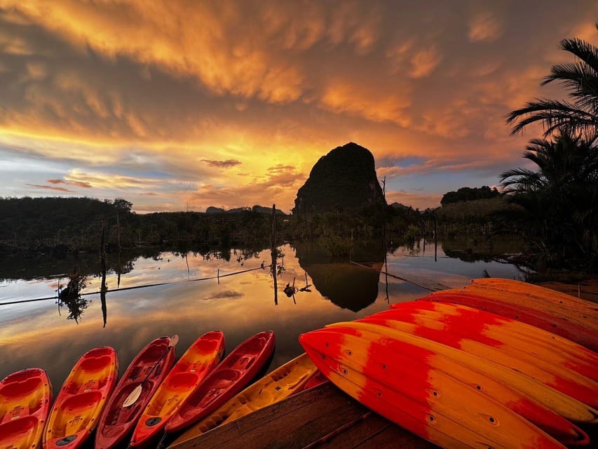 Krabi: Kayaking, Crystal Lagoon, and Fish Spa in Klong Root - Fish feeding and the fish spa