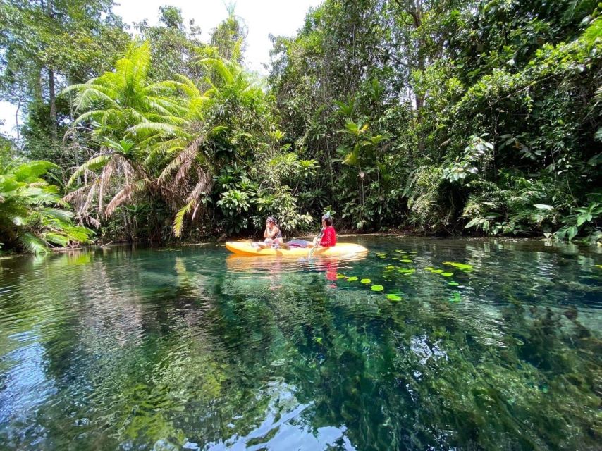 Krabi: Khlong Nam Sai Lagoon with Kayaking & Optional ATV - Reaching the Crystal-Clear Lagoon