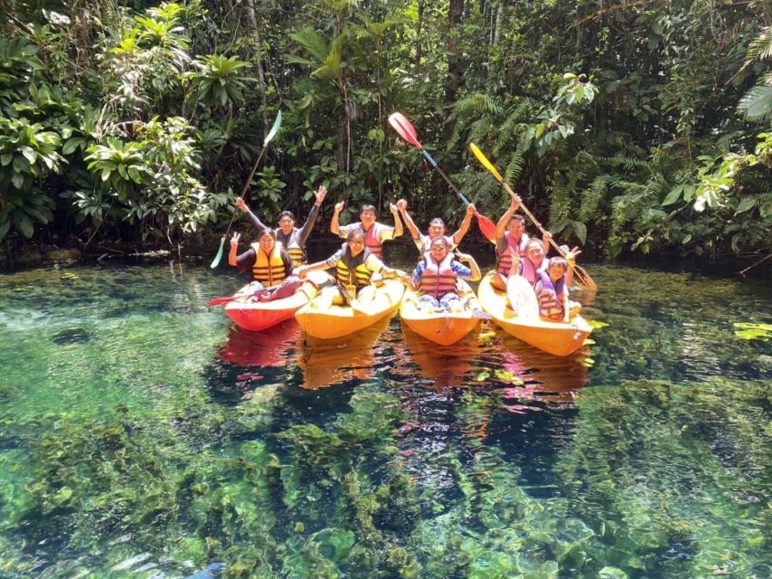 Krabi: Khlong Nam Sai Lagoon with Kayaking & Optional ATV - Paddling through Rubber Trees and Pineapple Farms