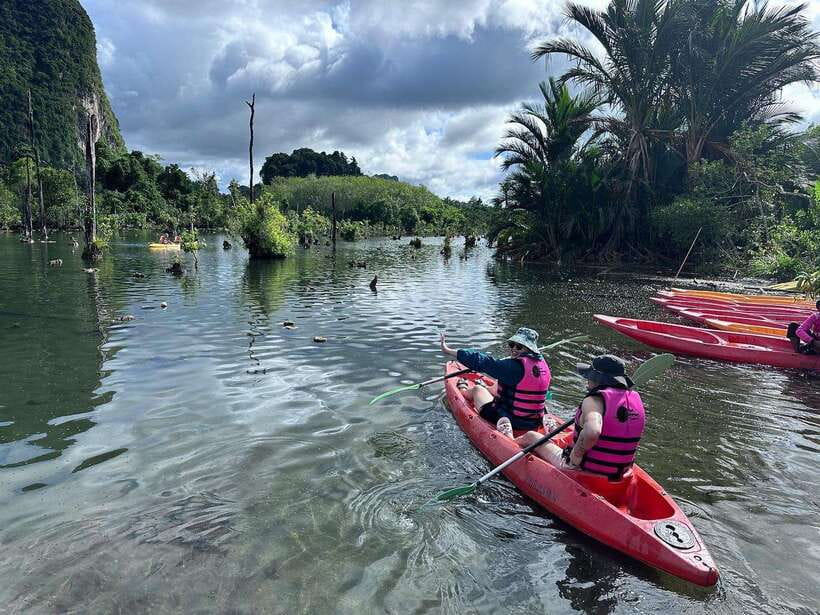 Krabi: Klong Root (Crystal lake) Kayaking tour - Pineapple Farming and the Food Add-On