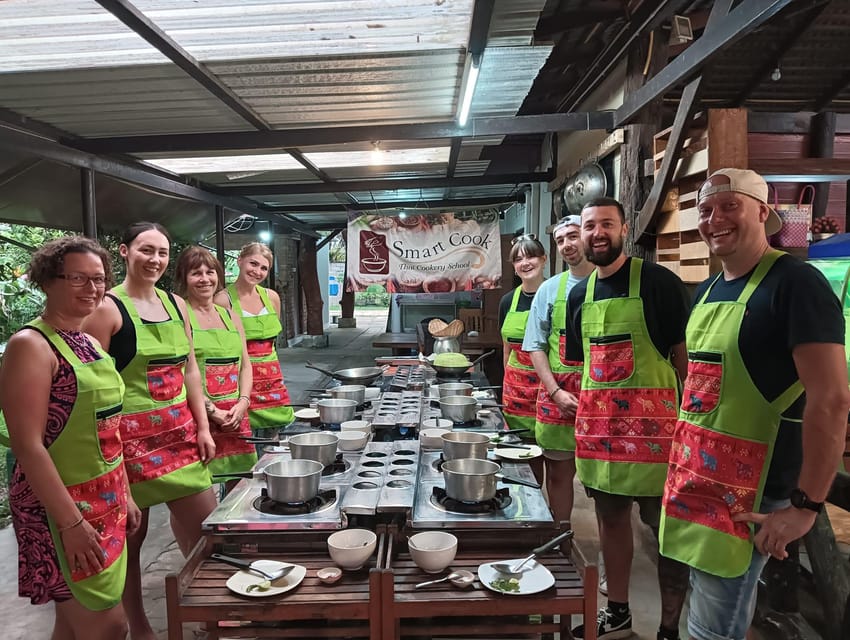 Krabi: Morning or Afternoon Culinary Adventure at Smart Cook - Hands-on cooking in a small open-air kitchen