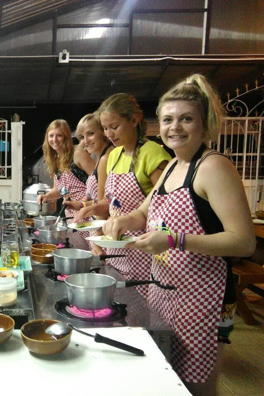 Krabi: Morning or Afternoon Culinary Adventure at Smart Cook - Eating the meal you have prepared