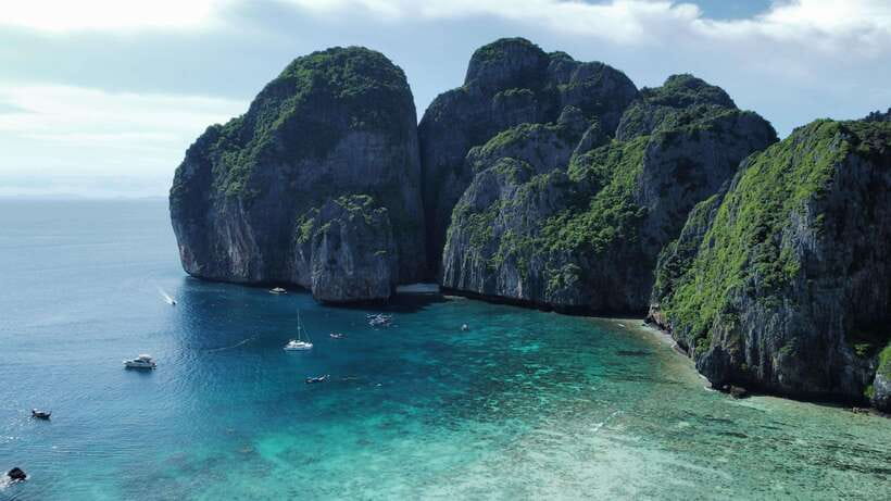 Krabi: Phi Phi and 4 Islands with Snorkeling by Speed Boat - Snorkeling among Phi Phi’s reefs