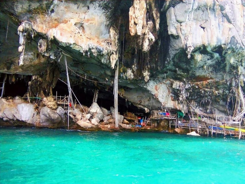 Krabi: Phi Phi Islands & Maya Bay Speedboat Tour with Lunch - Pileh Lagoon trades sand for clear water