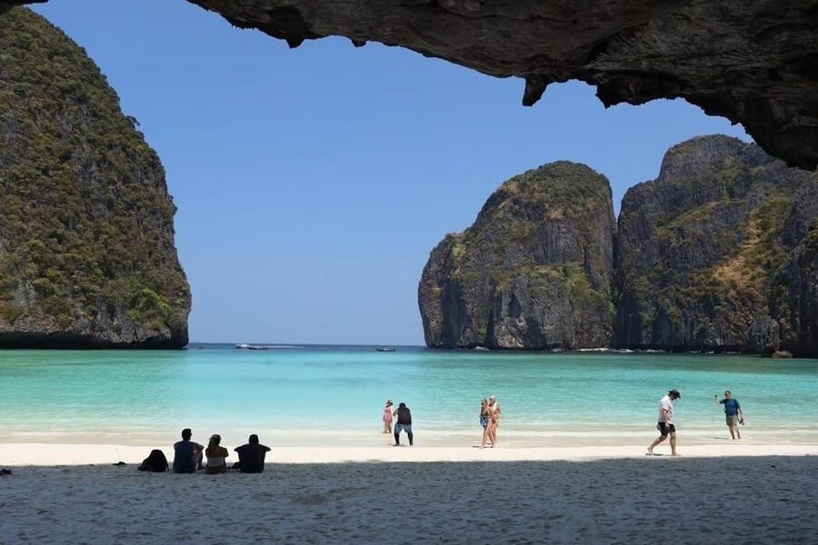 Krabi: Phi Phi Islands & Maya Bay Speedboat Tour with Lunch - Viking Cave and Monkey Beach are photo stops