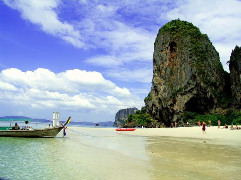 Krabi: Railay Beach & Caves + Jurassic World : Rebirth Sites - East Railay Bay and the lunch question