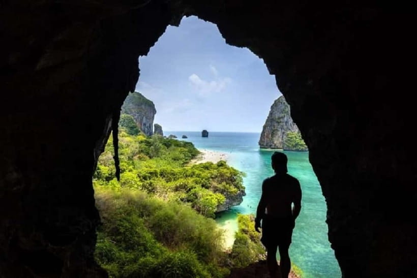 Krabi: Railay Beach & Caves + Jurassic World : Rebirth Sites - Bat Cave is the active test