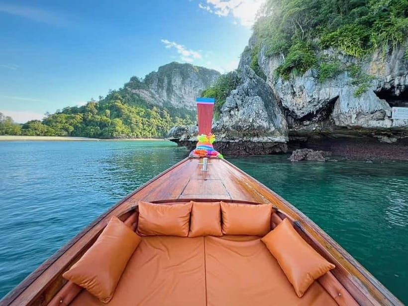 Krabi: Railay Phra Nang & Diamond Cave Sunset Plankton Tour - What to bring for walking, swimming, and sunset