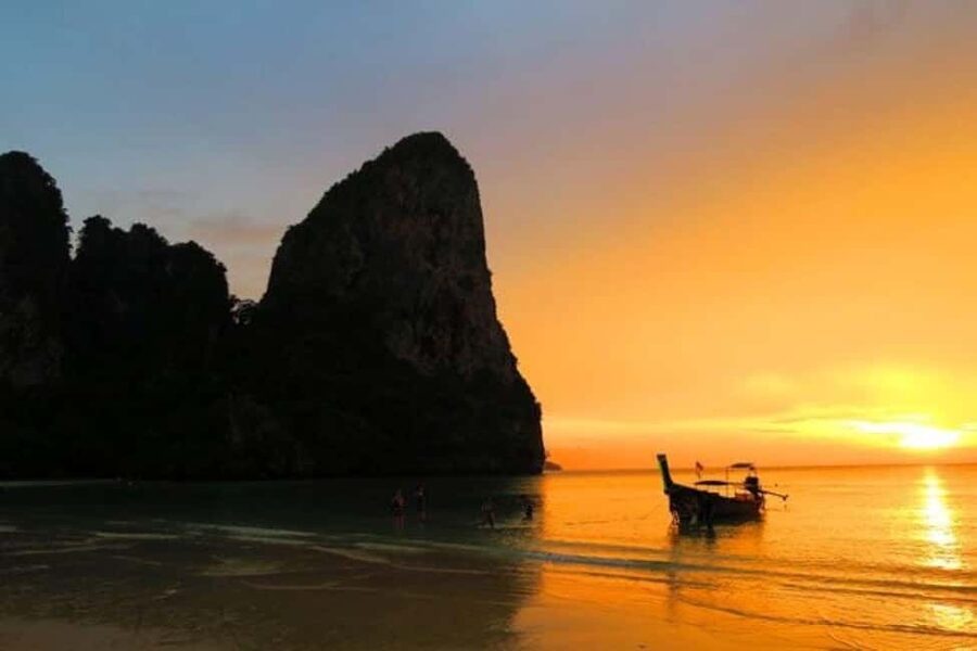 Krabi: Railay Sunset and Bioluminescent Plankton Tour - The longtail boat ride from Ao Nang