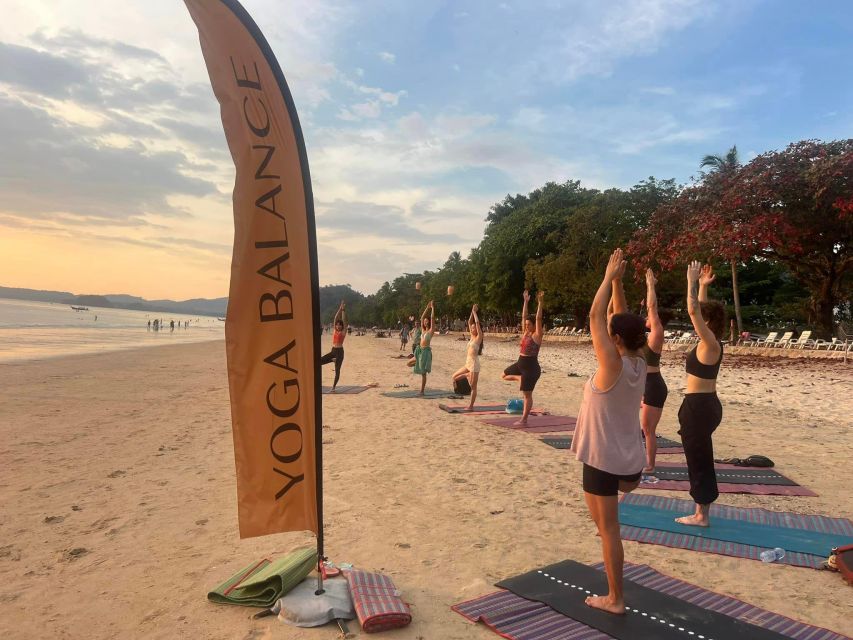 Krabi: Sunset Yoga Balance Join-in Class - Rain changes the room, not the basic experience