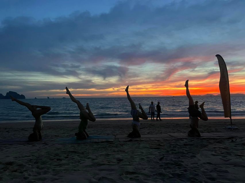 Krabi: Sunset Yoga Balance Join-in Class - The beach setting is the real reason to book