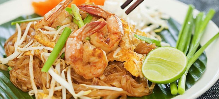 Krabi: Ya's Cookery Late Afternoon Thai Cooking Class - Sitting down to eat your afternoon’s work