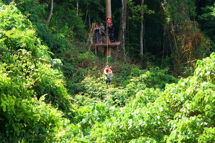 Krabi: Zipline, ATV & Top Rope Climbing Experience - Adding an ATV ride through the jungle