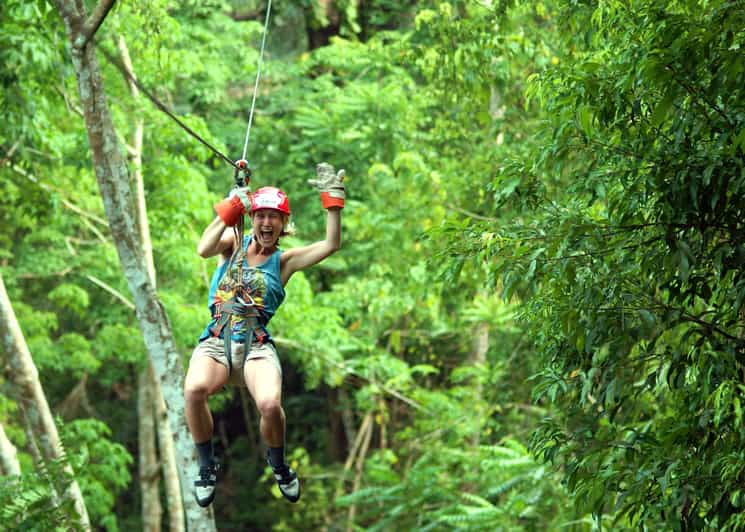 Krabi: Zipline, ATV & Top Rope Climbing Experience - Safety training with guides at both ends