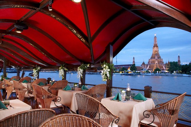 Manohra 5-Star Luxury Dinner Cruise with Pre-Canapés in Bangkok - Tide, route, and what you cannot control