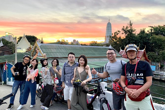 Must-Try: Hidden Bangkok Bike and Food Tour - Wat Paknam adds a final major temple view