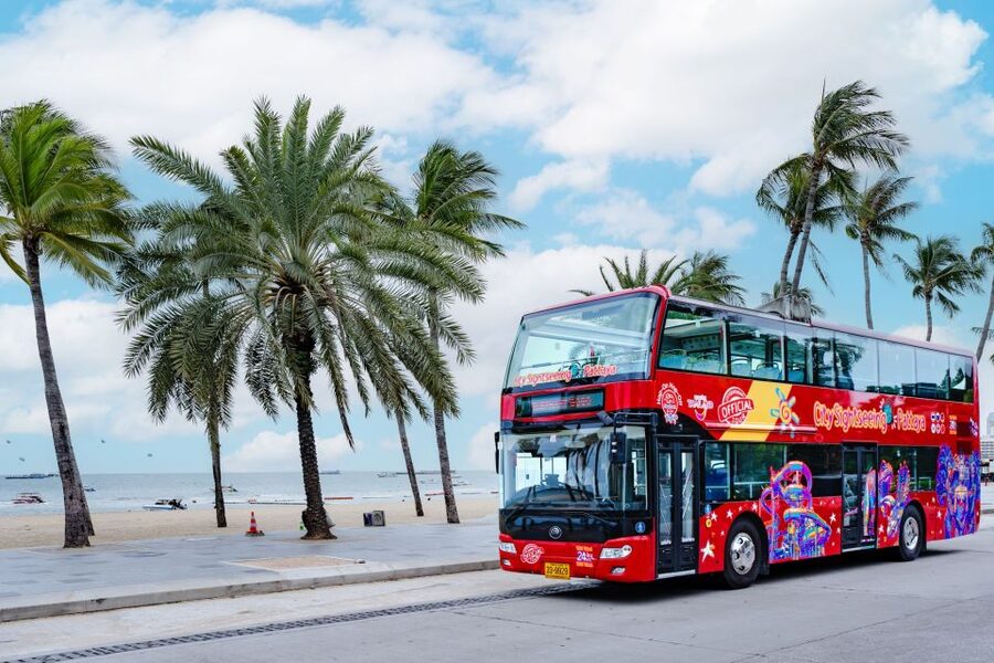 Pattaya: City Sightseeing Hop-On Hop-Off Bus Tour - How the Pattaya bus route fits together