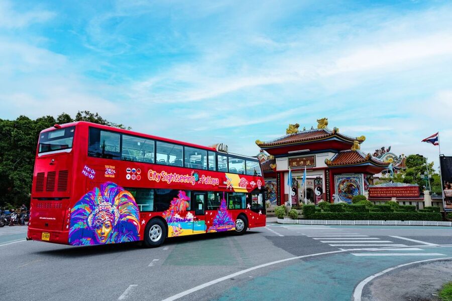Pattaya: City Sightseeing Hop-On Hop-Off Bus Tour - The open top, audio guide, and comfort