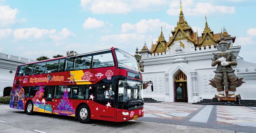 Pattaya: City Sightseeing Hop-On Hop-Off Bus Tour - Starting at Terminal 21 and moving through central Pattaya