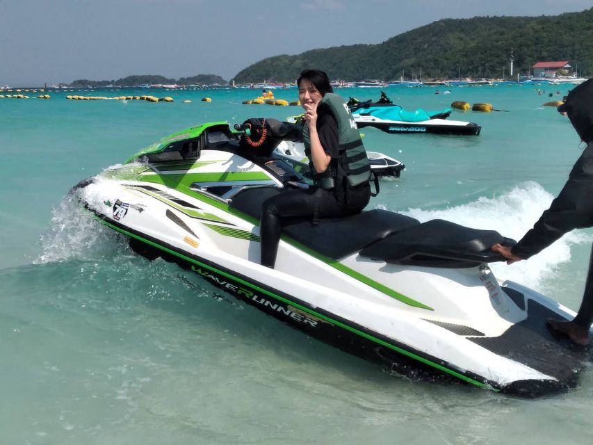 Pattaya: Coral Island & Sak Island Adventure Trip - Jet skis, banana boats, and seawalker