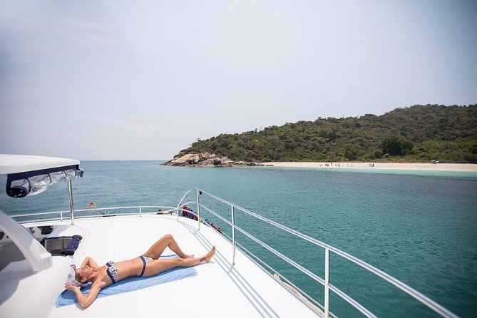 Pattaya Full-Day 3 Tropical Island tour Snorkeling Cruise Buffet - Koh Phai brings the beach and open-water feel