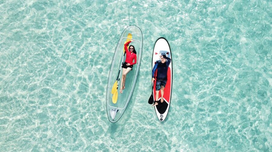 Pattaya Island Trip With Drone Photo and lunch,Nature Beach - Clear kayaking and paddleboarding