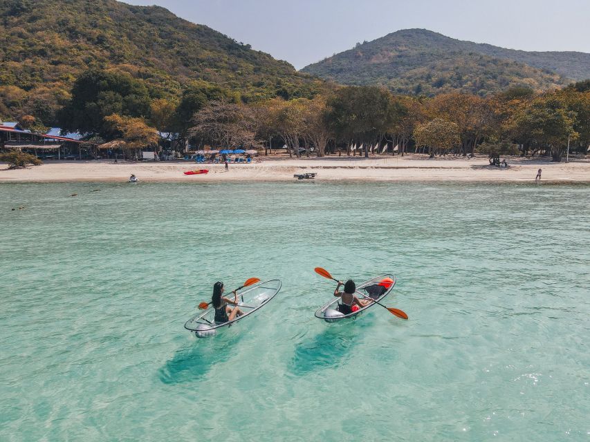 Pattaya Island Trip With Drone Photo and lunch,Nature Beach - Chicken steak lunch beside the water