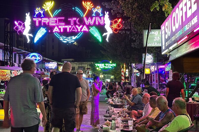 Pattaya: Rooftop, Nightclubs, Nightmarket & Walking Street - Walking Street in short, guided bursts
