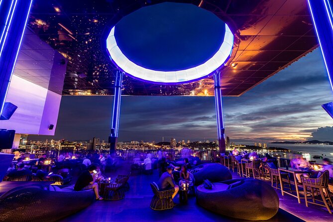 Pattaya: Rooftop, Nightclubs, Nightmarket & Walking Street - Byblos Beach Club and the included welcome drink