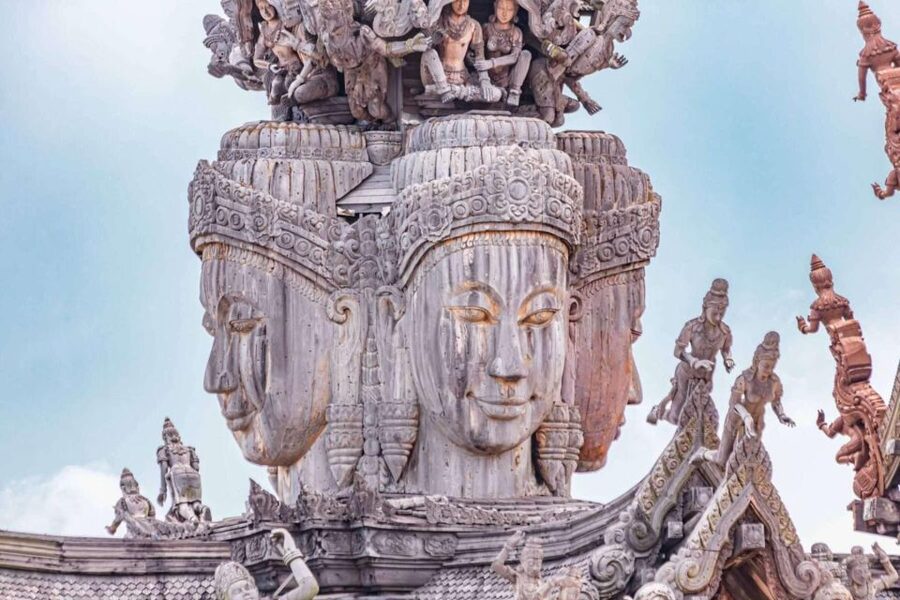 Pattaya: The Sanctuary of Truth Admission Ticket - Exploring after the guide leaves