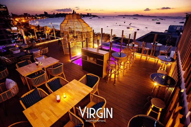 Pattaya: Virgin Rooftop - What the $27 package actually gives you