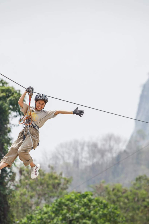 Pattaya: Zipline Adventure with 25 Platforms w/ Kids Option - Starting among Pattaya’s forest platforms
