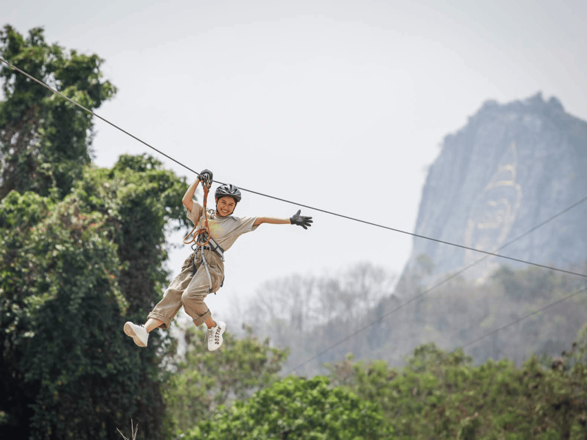Pattaya: Zipline Adventure with 25 Platforms w/ Kids Option - What the $21 price really buys you